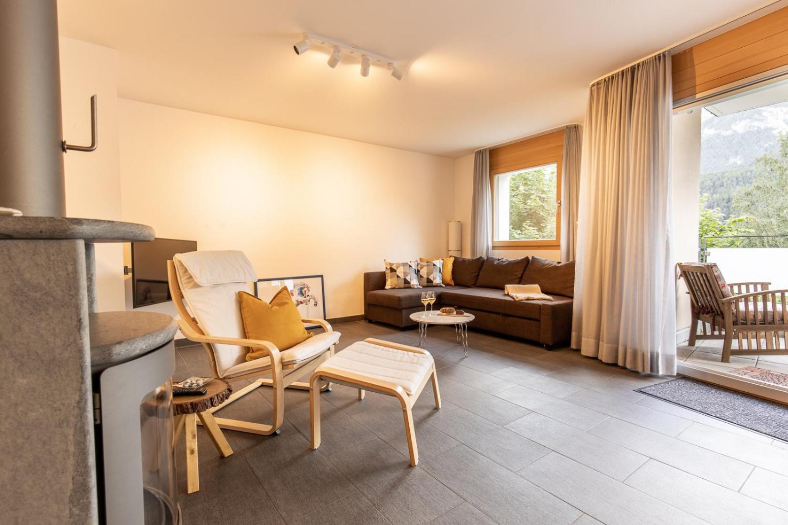 La Stuevetta Apartment Scuol Ngoại thất bức ảnh